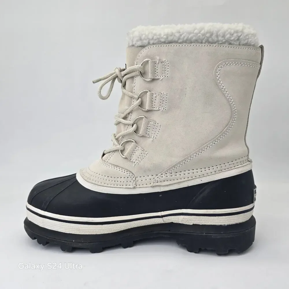 Ozark Trail Winter Snow Boots 3M Thinsulate Waterproof White Leather Men's 11